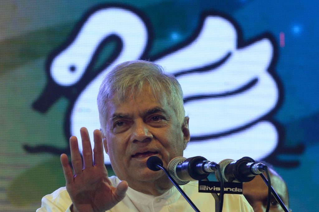 رئيس الوزراء السريلانكي رانيل ويكرمسينغ