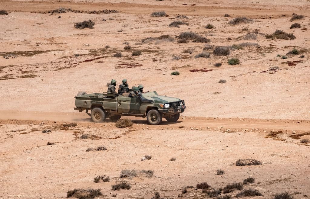 الجيش المغربي المغرب افريقيا الوسطى