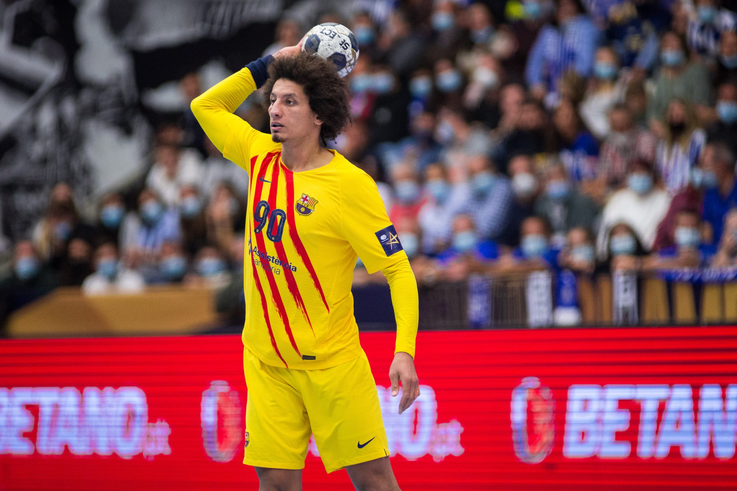 علي زين نجم منتخب مصر ونادي برشلونة بكرة اليد - gettyimages