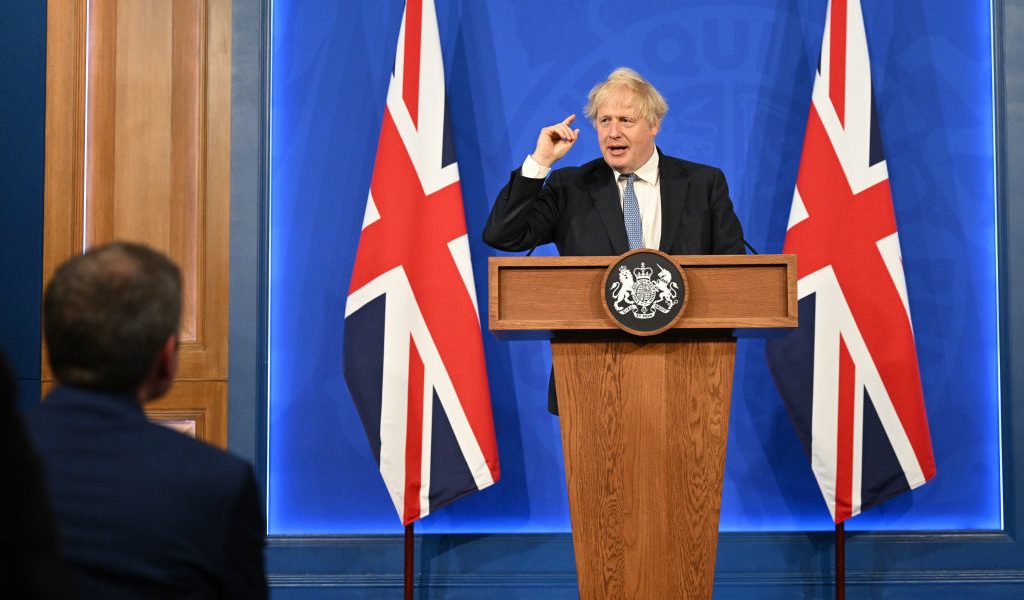 رئيس الوزراء البريطاني، بوريس جونسون - Getty Images