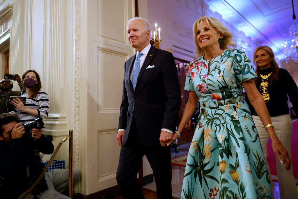 جو بايدن وزوجته جيل