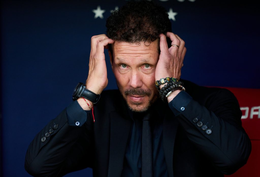 مباراة شطرنج تحرج دييغو سيميوني - gettyimages