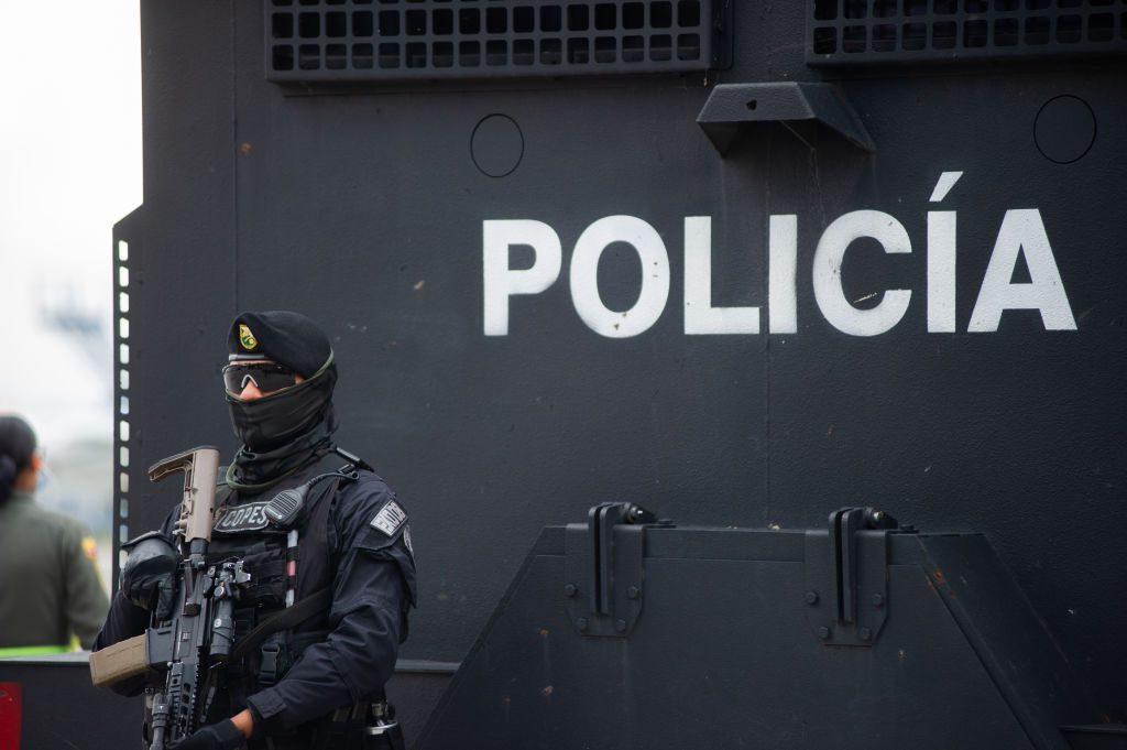 الشرطة الكولومبية