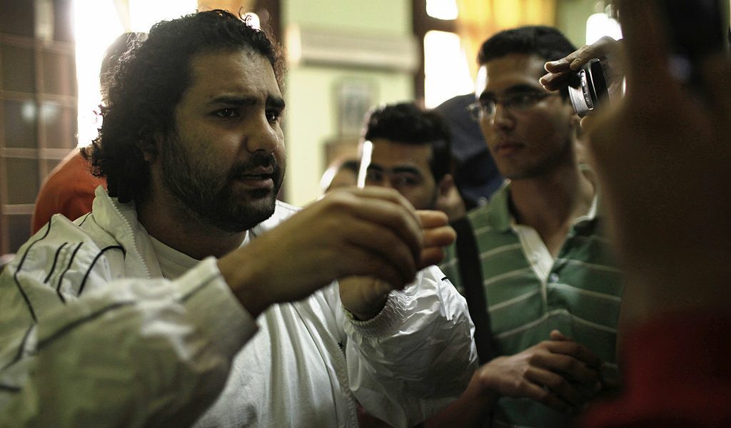 الناشط المصري المعتقل علاء عبد الفتاح - getty images