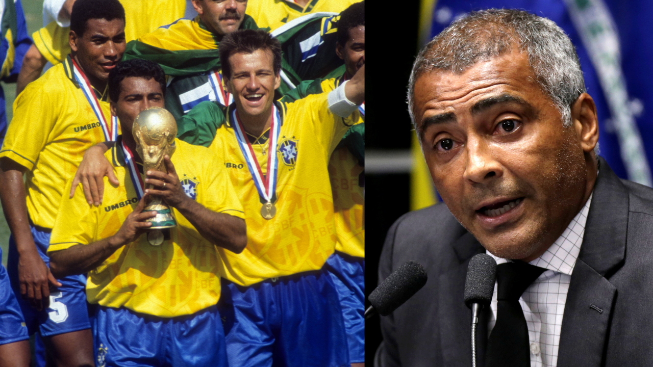 النجم البرازيلي السابق روماريو تحول إلى العمل السياسي بعد اعتزال كرة القدم (رويترز)