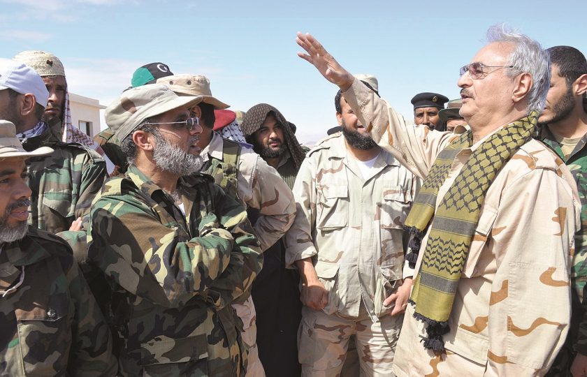 حفتر الدبيبة ليبيا