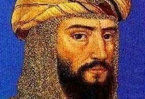 صورة متخيّلة للحاجب المنصور الذي أشرف على تربية مجاهد العامري