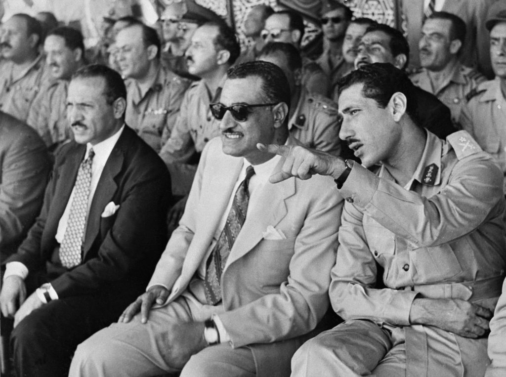 جمال عبدالناصر وعبدالحكيم عامر/ مواصع التواصل الاجتماعي - أرشيفية