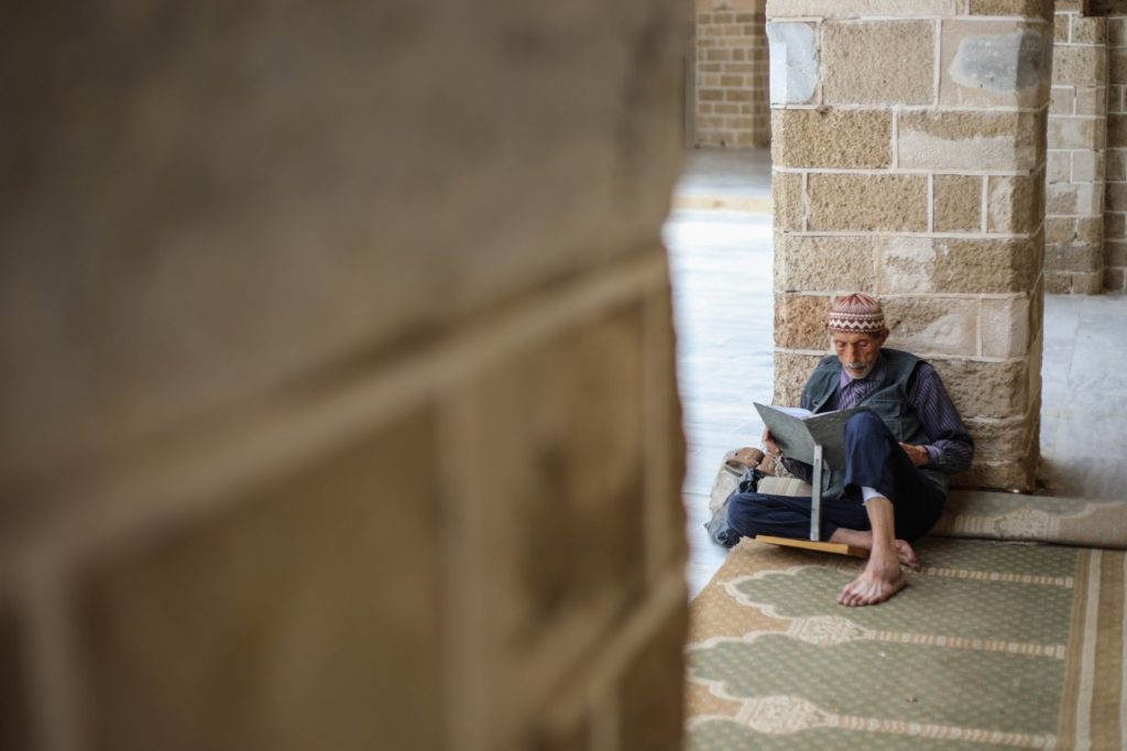 المسجد العمري في غزة 