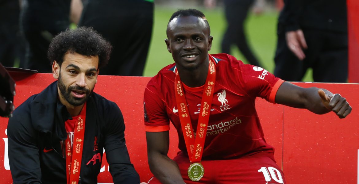 محمد صلاح وساديو ماني - gettyimages