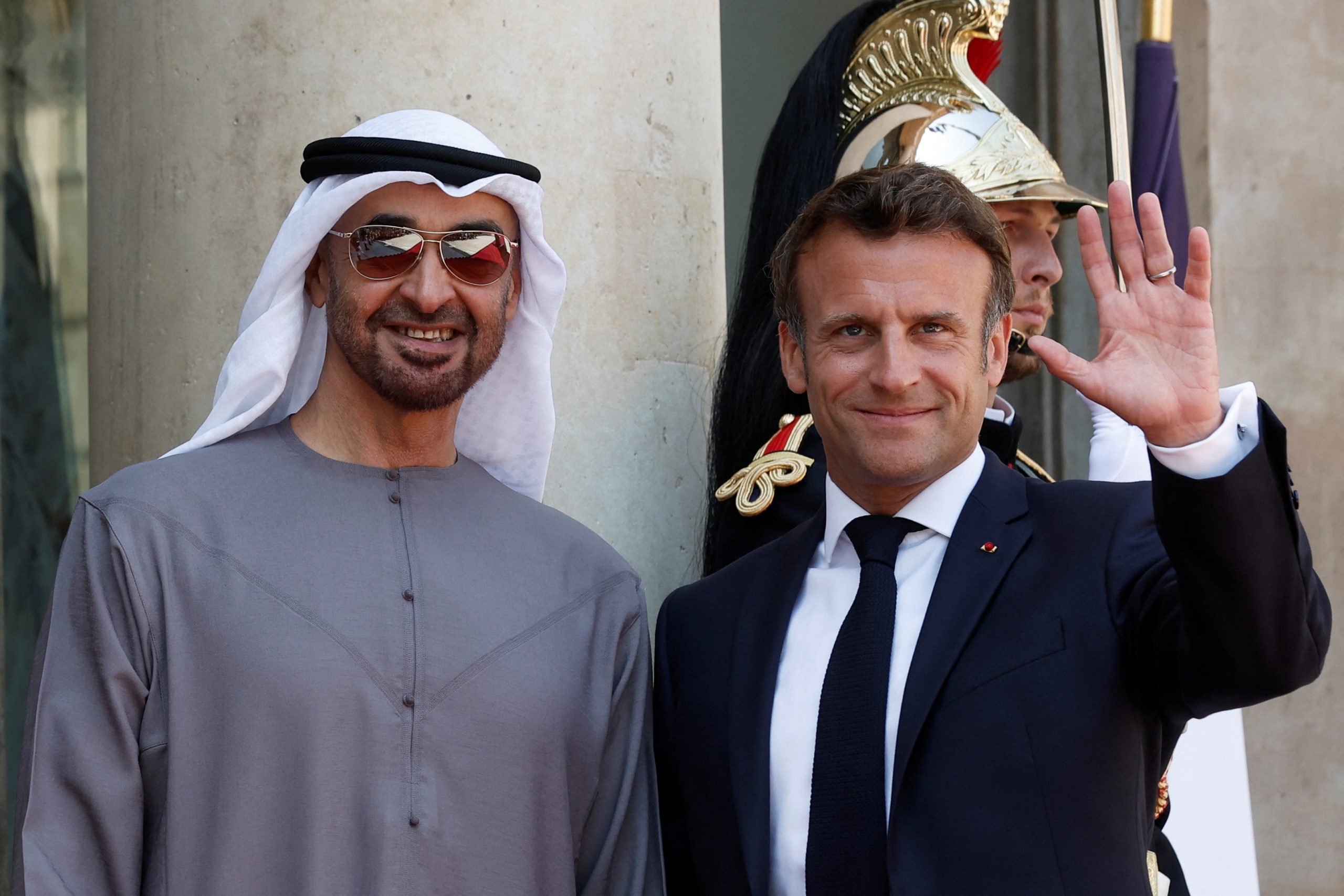 محمد بن زايد يزور الإمارات يوليو 2022 / رويترز