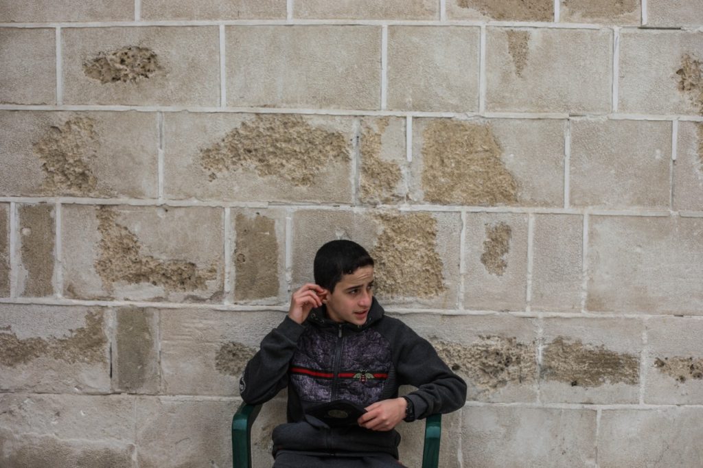 المسجد العمري في غزة 