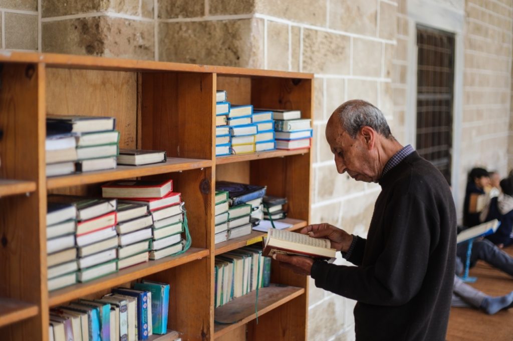 المسجد العمري في غزة 