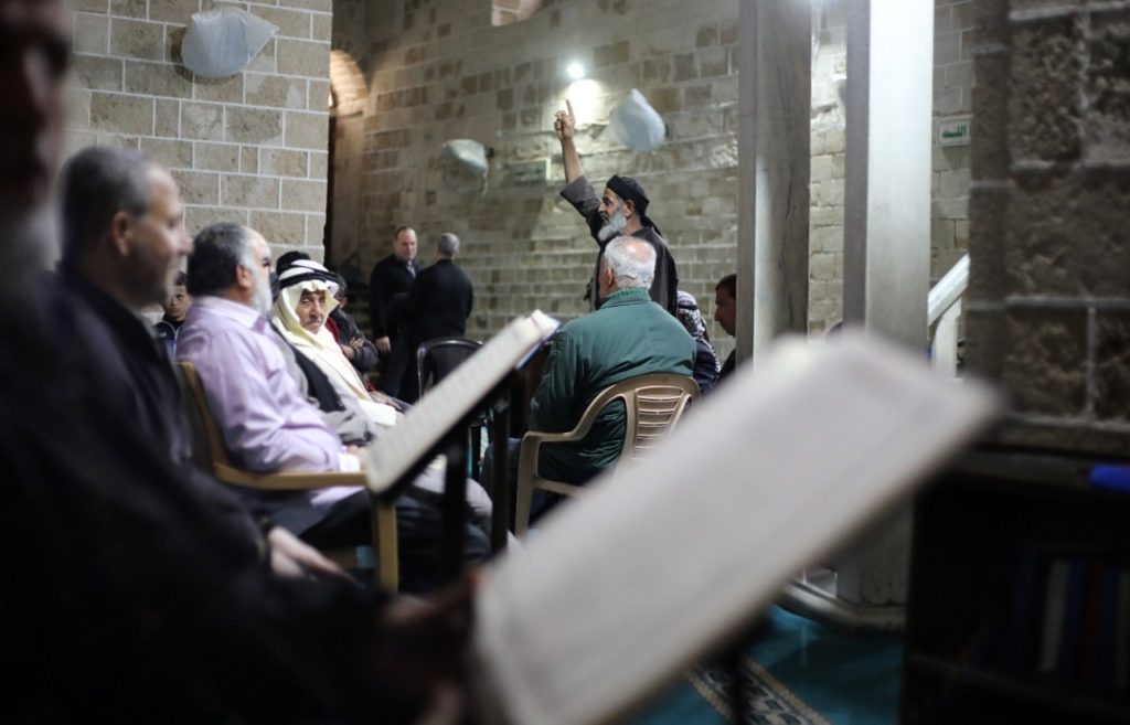 المسجد العمري في غزة 