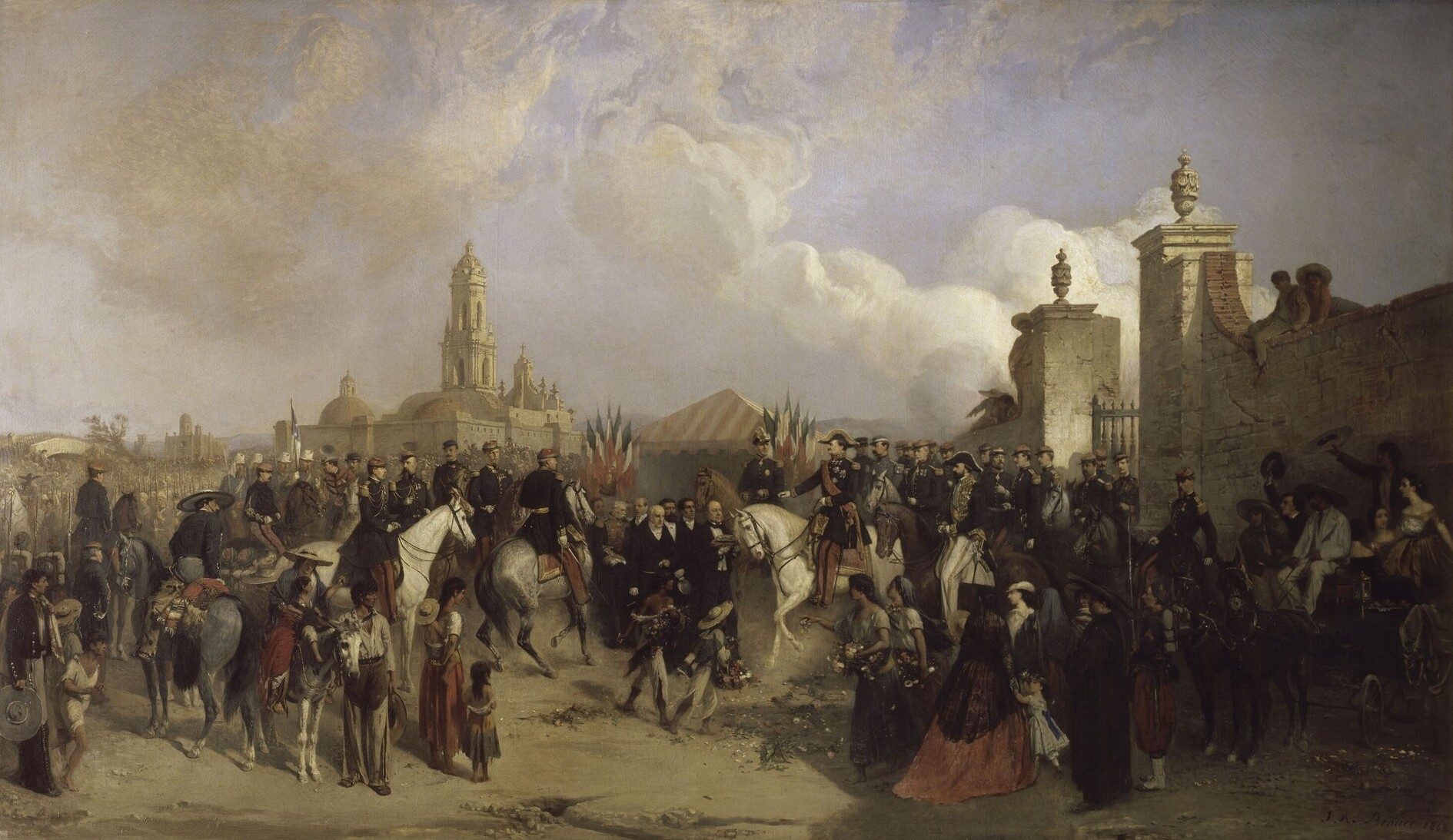 الحرب في المكسيك استدعت تدخل القوى الاستعمارية الكبرى - Wikimedia Commons