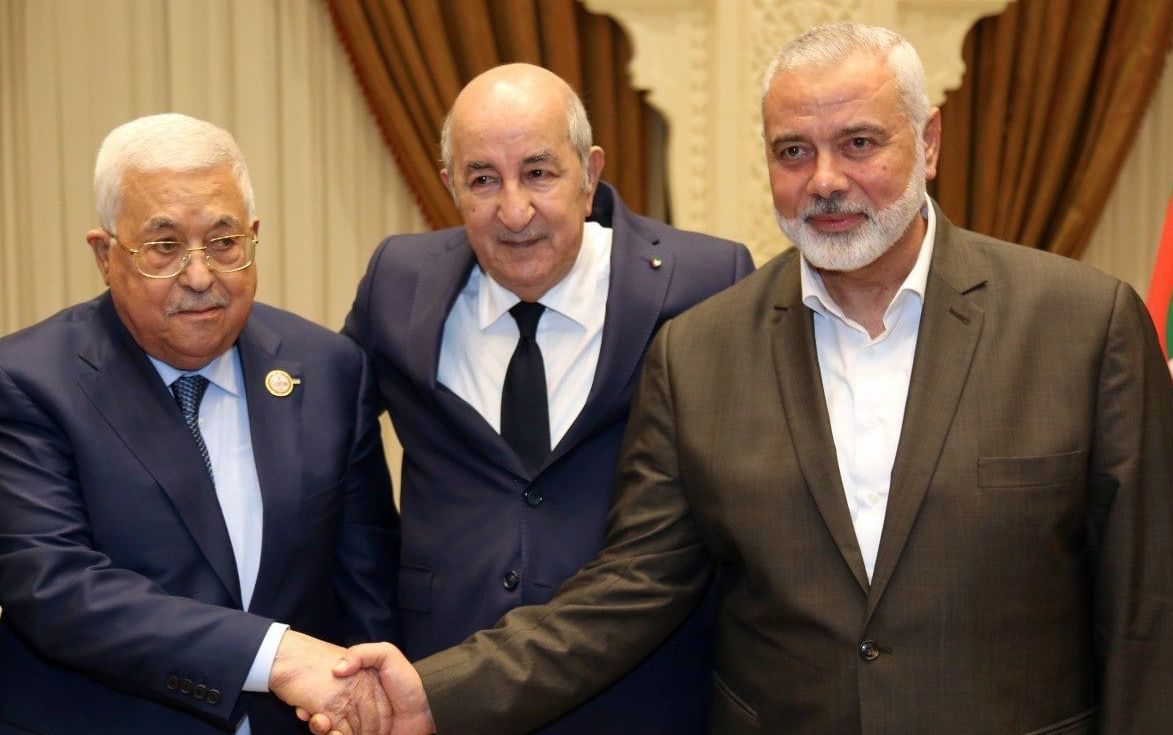 اجتماع “تاريخي” بين إسماعيل هنية وعباس.. الجزائر رتبت للقاء على هامش الاحتفال بالاستقلال عن فرنسا