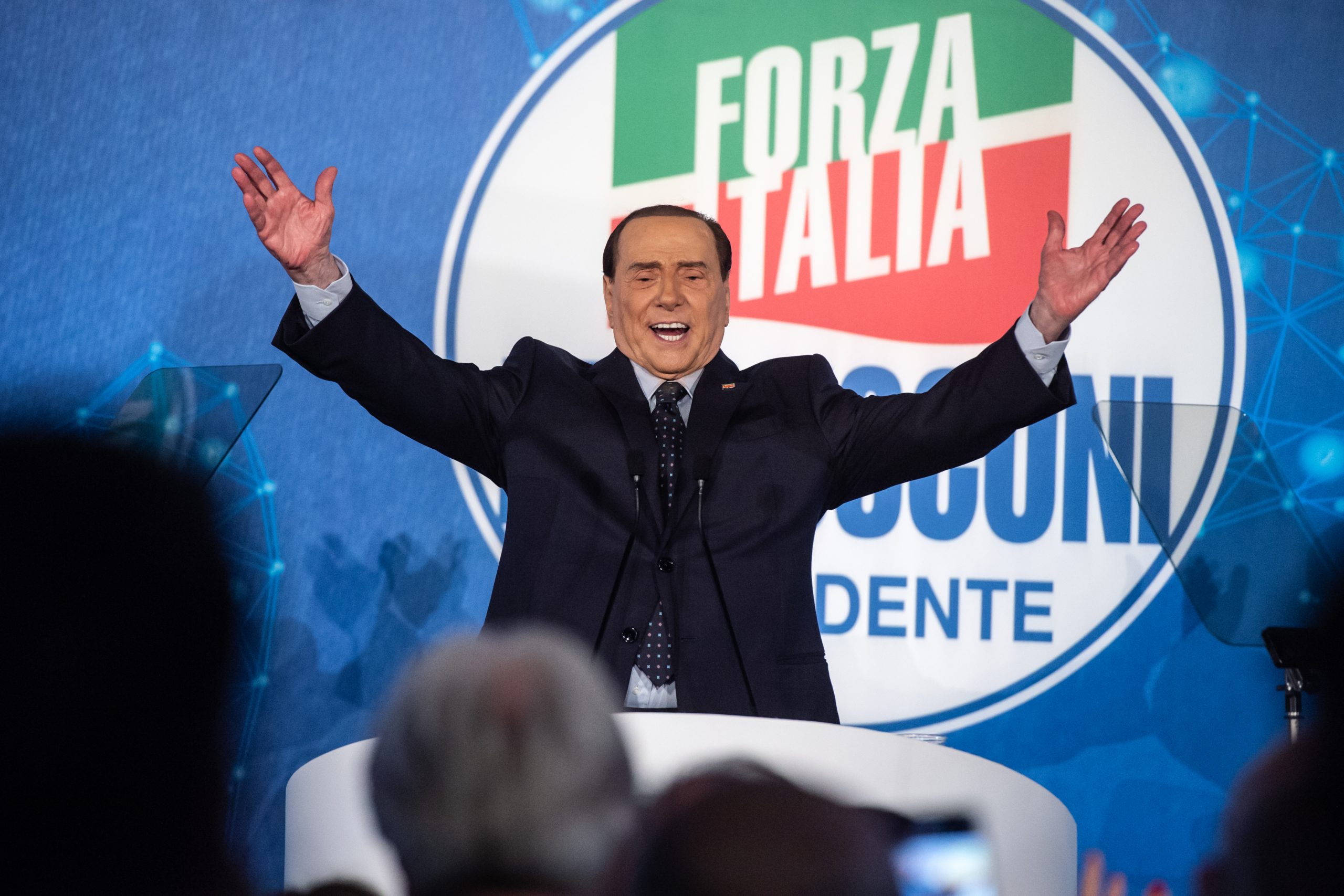 سيلفيو بيرلسكوني مالك نادي مونزا - gettyimages