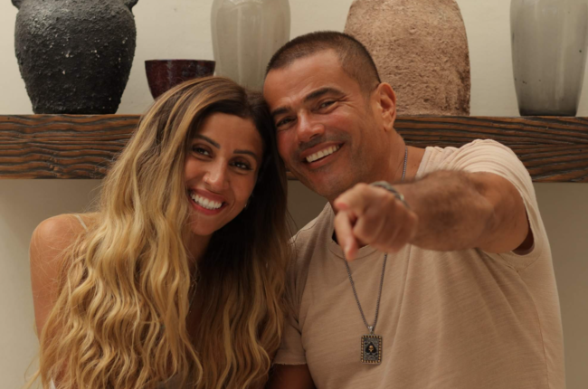 لأول مرة منذ انفصالهما.. دينا الشربيني تضع حدّاً للشائعات القديمة، وتتحدث عن زينة عاشور طليقة عمرو دياب الثانية!