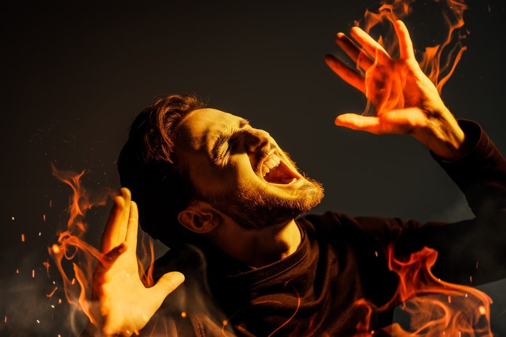 الاحتراق الذاتي البشري