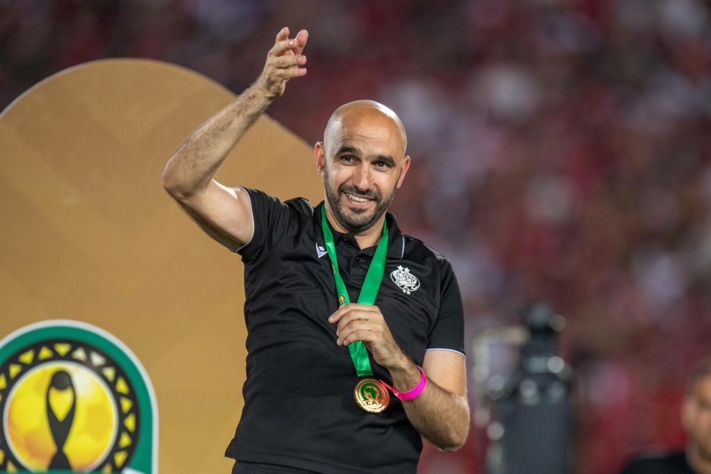 وليد الركراكي مدرب منتخب المغرب الجديد (رويترز)