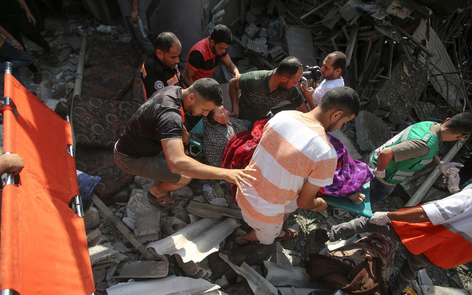 غزة قصف أطفال