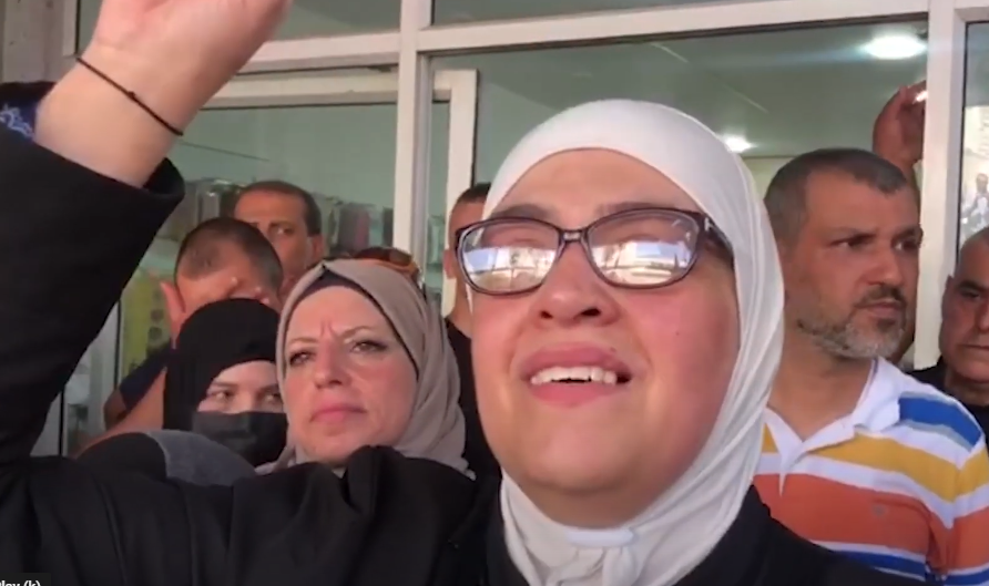 والدة ابراهيم النابلسي فلسطين