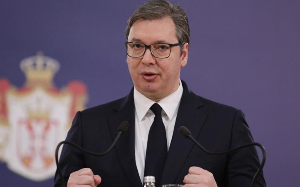 رئيس صربيا ألكسندر فوتشيتش/منصات التواصل