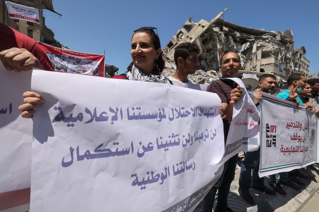 الإعلام في غزة