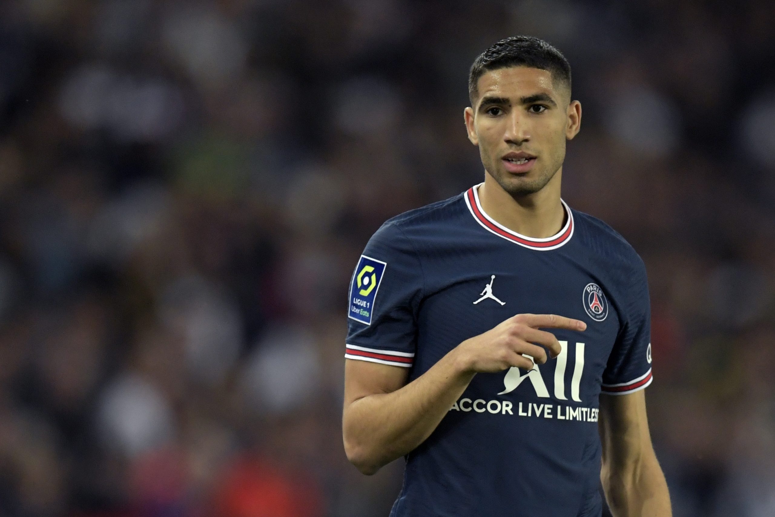 صافرات إسرائيلية ضد أشرف حكيمي - gettyimages