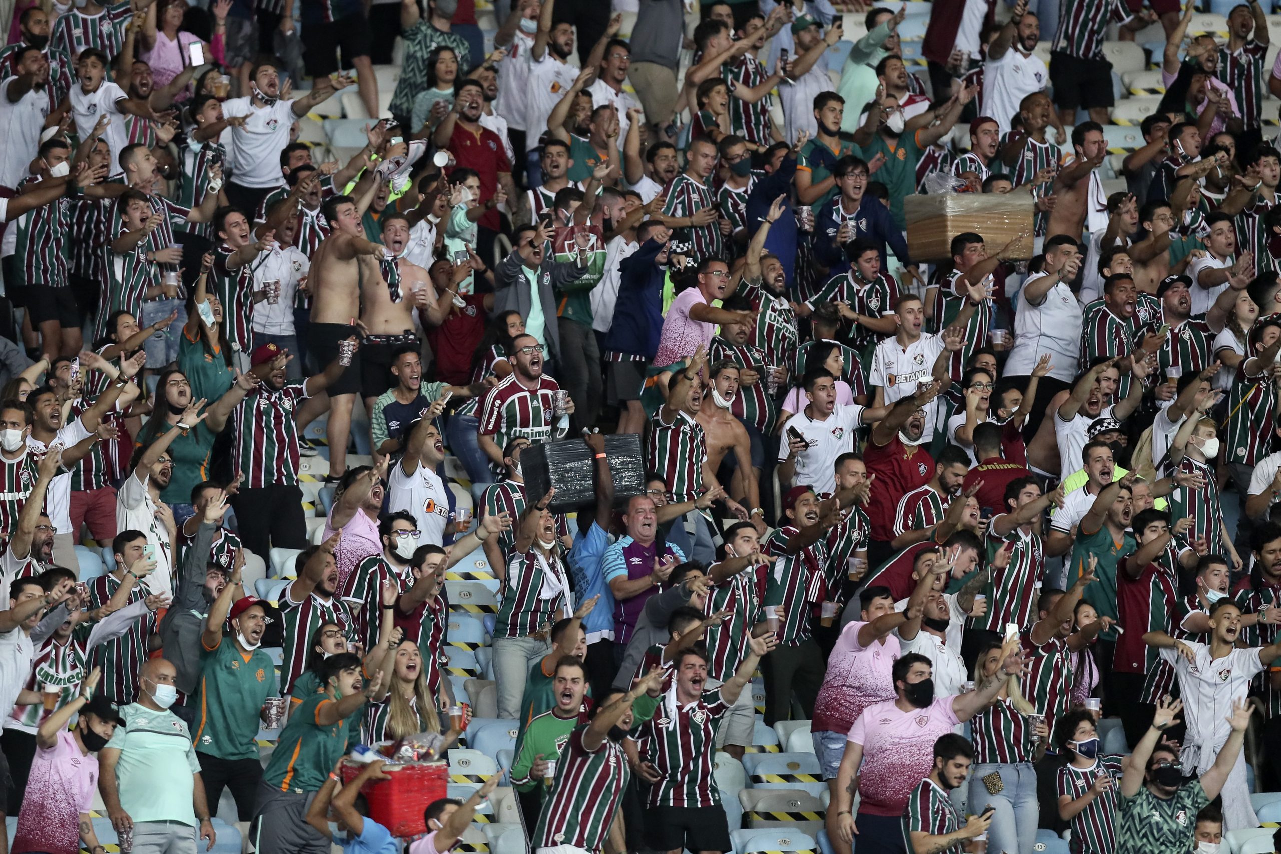 اعتقال تاجر مخدرات أثناء مباراة في البرازيل - gettyimages