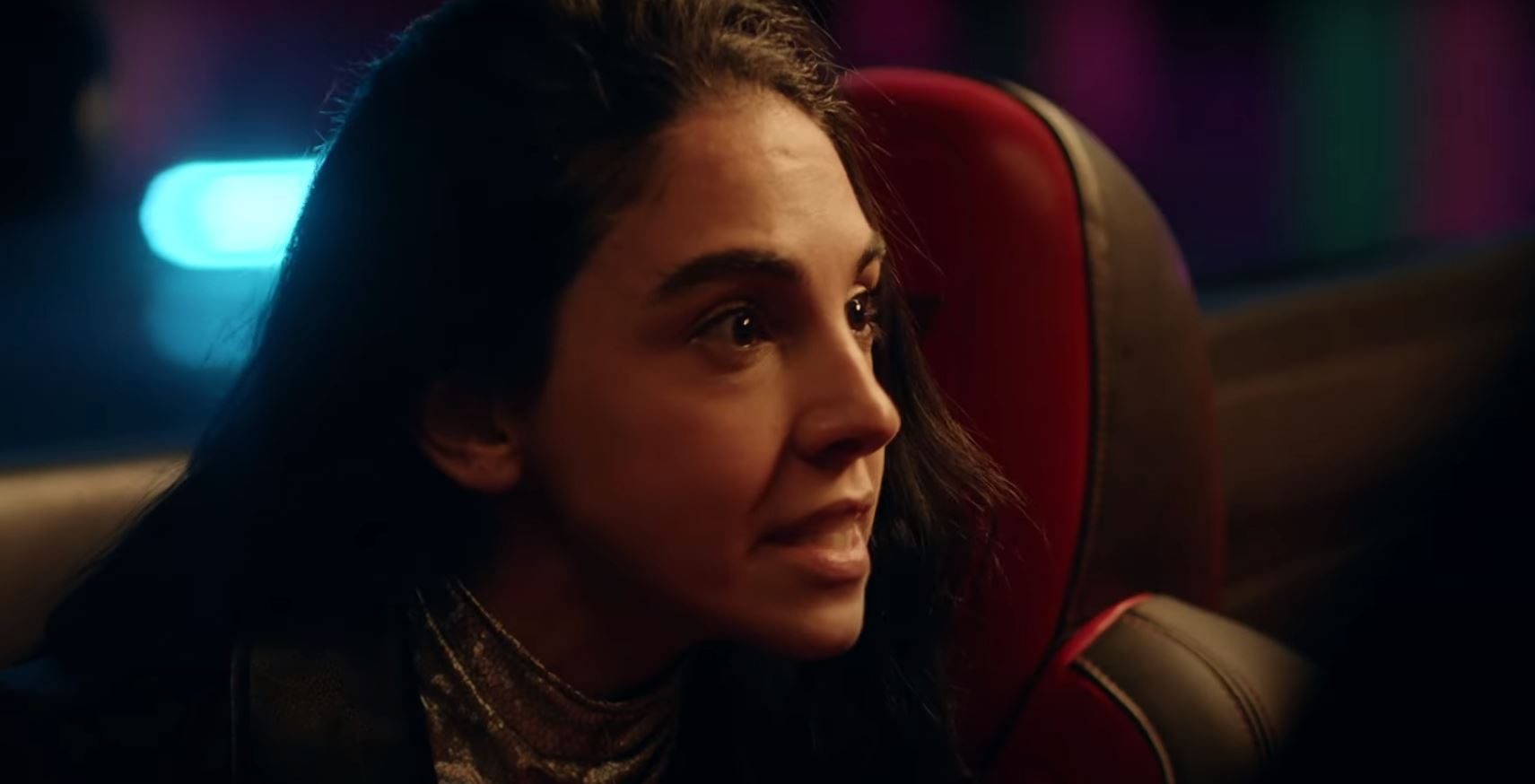 الفنانة سلمى أبو ضيف من مسلسل "منعطف خطر"/ يوتيوب