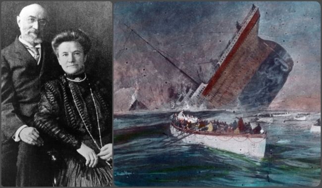 القصة المُفجعة لـ”إيدا شتراوس”، المرأة التي غرقت مع “تيتانيك” بعدما رفضت النجاة من دون زوجها