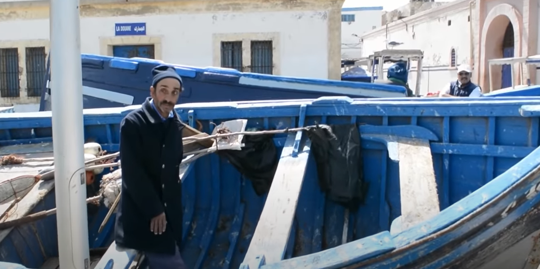 العربي بابمار الذي سافر إلى قارة أمريكا في قارب صغير| من اليوتيوب