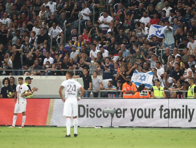 أشرف حكيمي يتحدى الجمهور الإسرائيلي - gettyimages