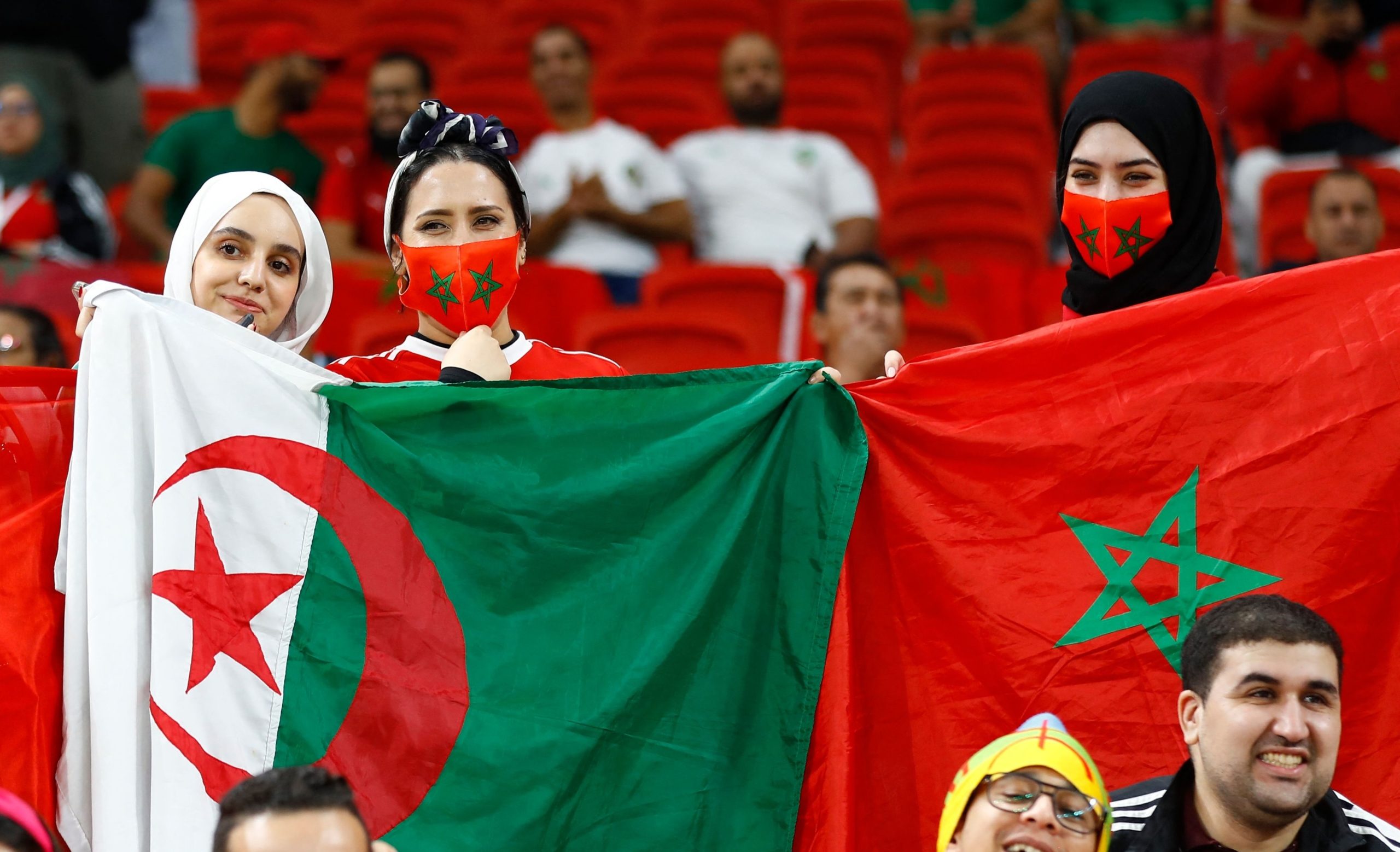 نهائي كأس العرب للناشئين بين الجزائر والمغرب شهد أحداث شغب - gettyimages