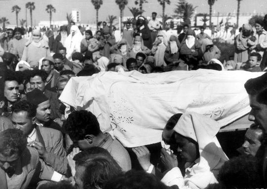 جنازة ثريا الشاوي|wikipedia