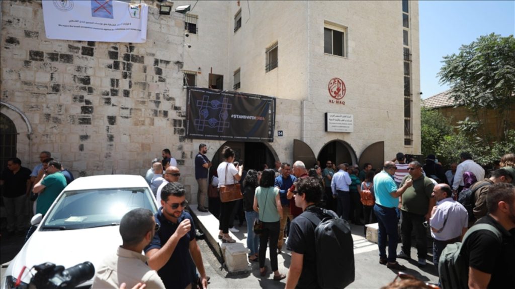 المؤسسات الحقوقية الفلسطينية