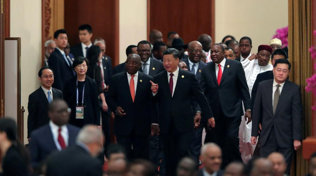 الصين أمريكا إفريقيا