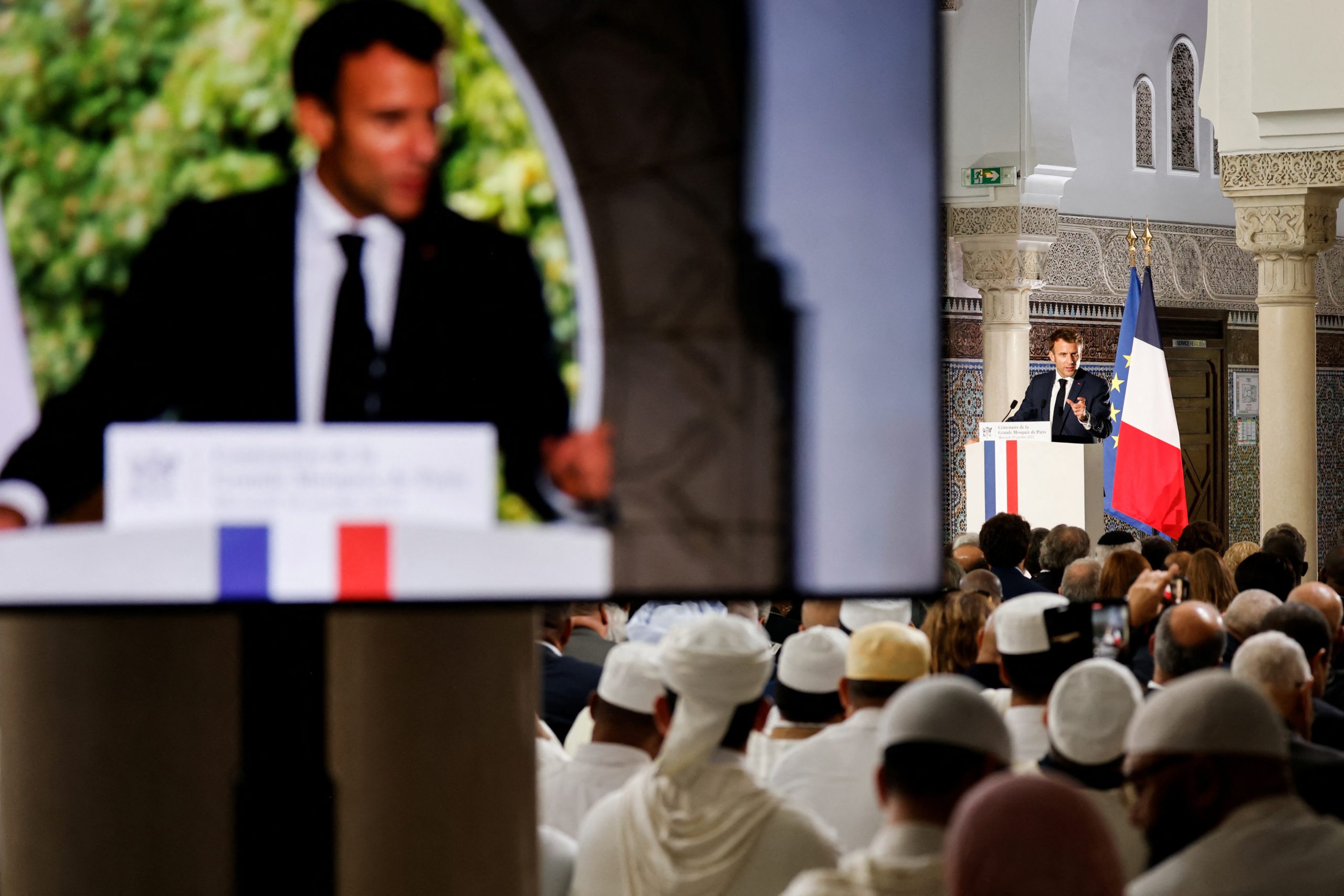 فرنسا ماكرون مسلمي فرنسا