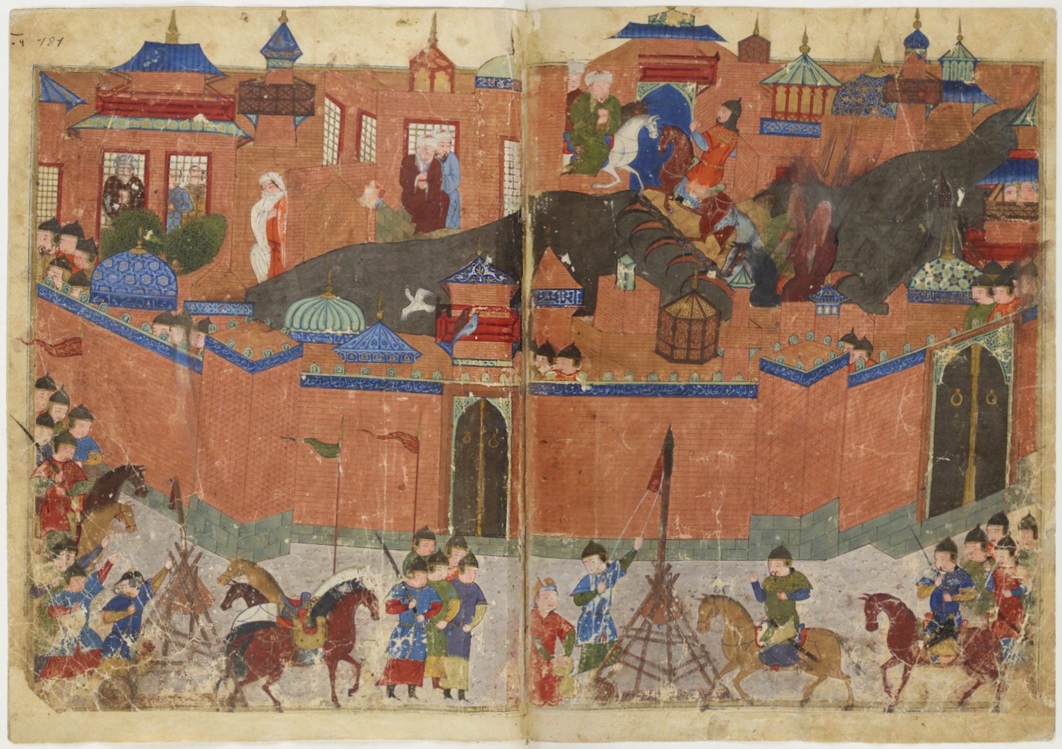 معركة بغداد، عندما اجتاح المغول بغداد وقتلوا الخليفة المستعصم