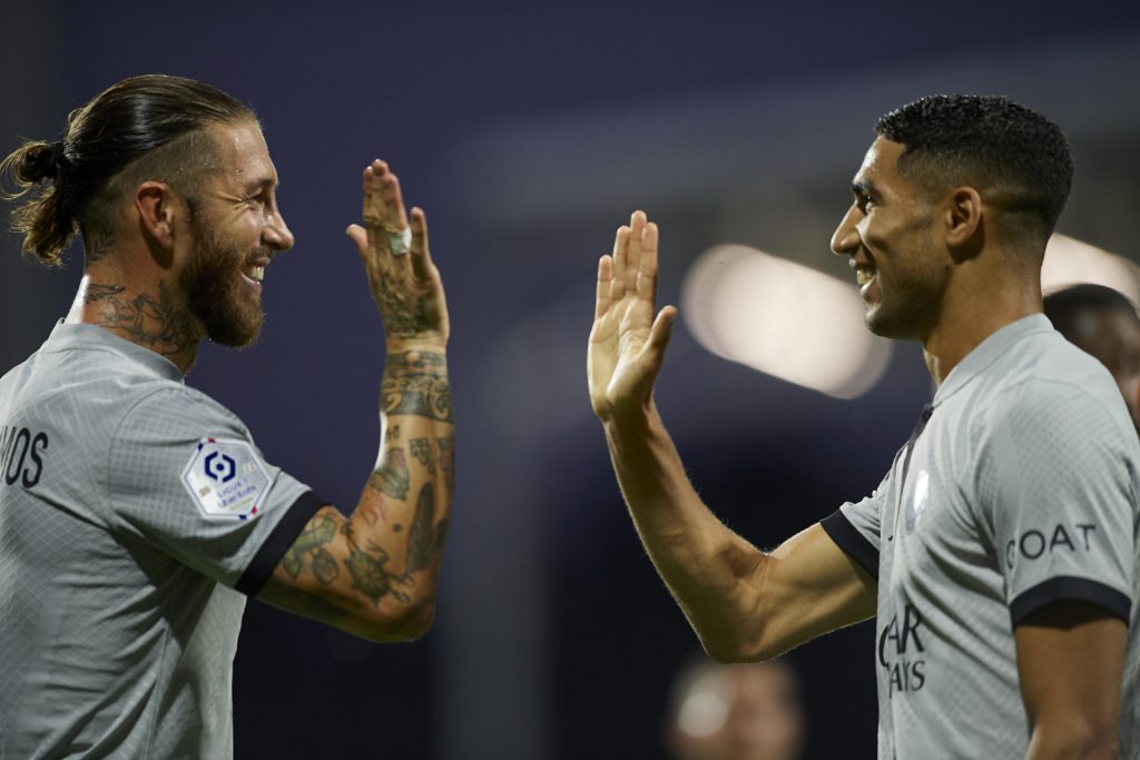 أشرف حكيمي يتعاطف مع راموس (رويترز)