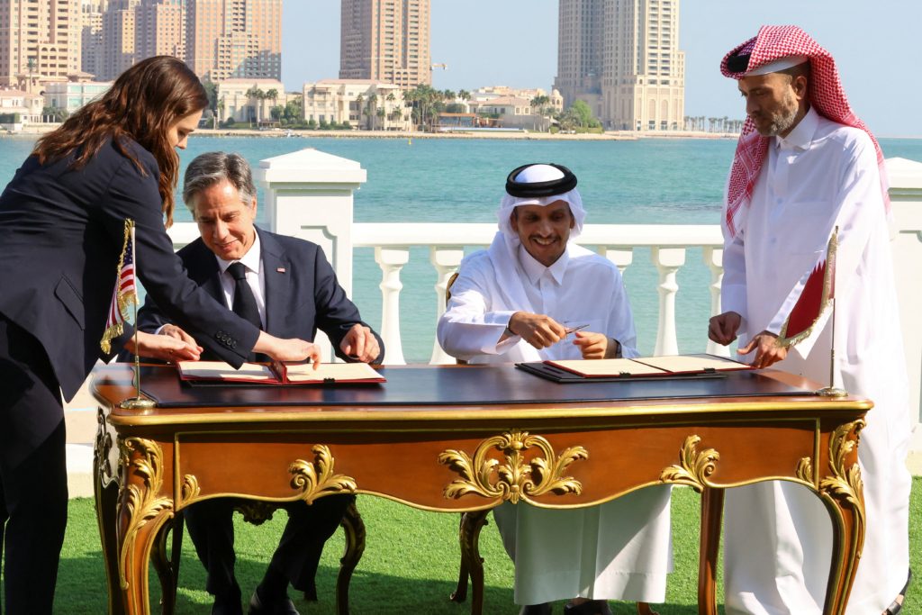 قطر أمريكا 
