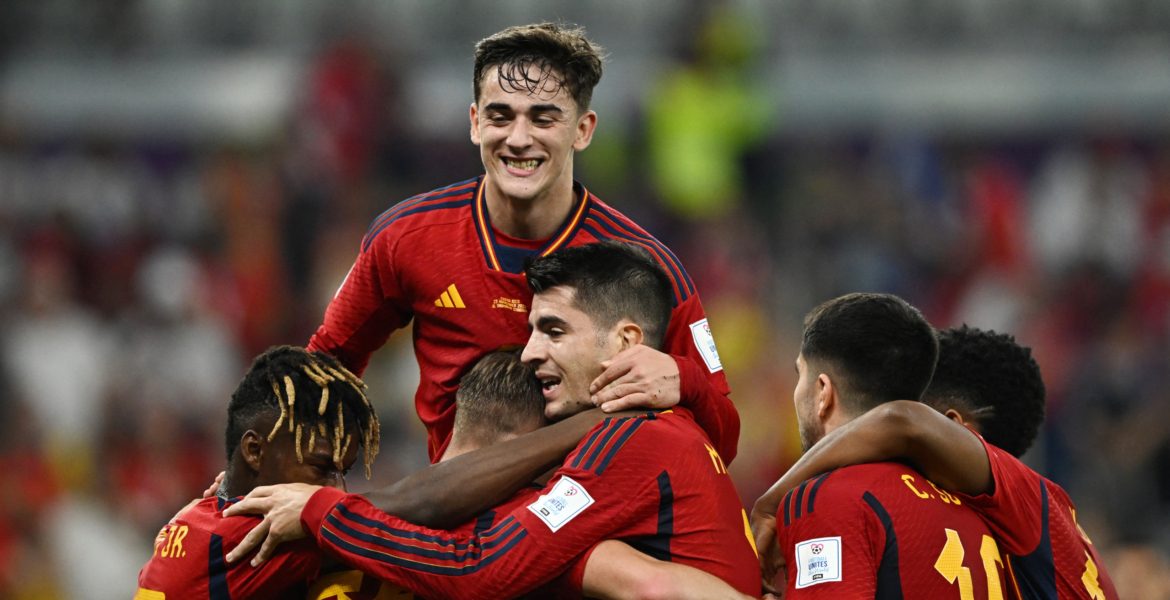 حقق منتخب إسبانيا فوزاً كاسحاً على كوستاريكا بنتيجة 7-صفر / رويترز