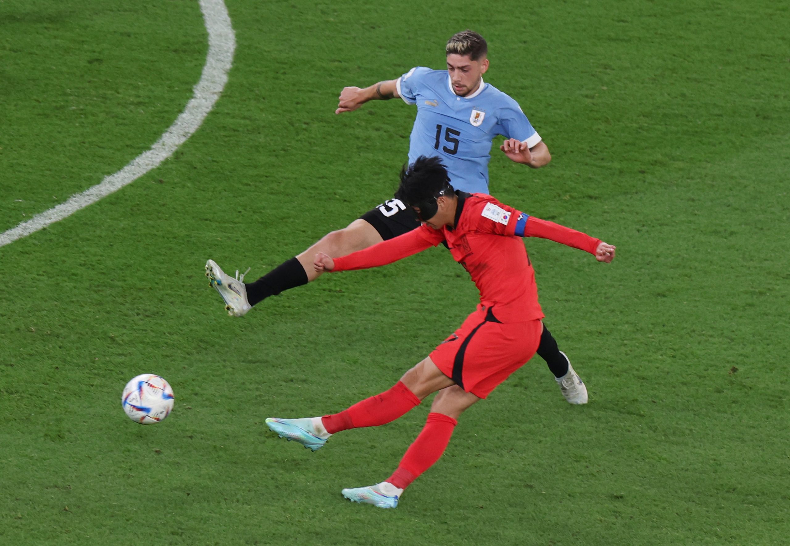 رويترز/ التعادل يحسم موقعة كوريا الجنوبية وأوروغواي