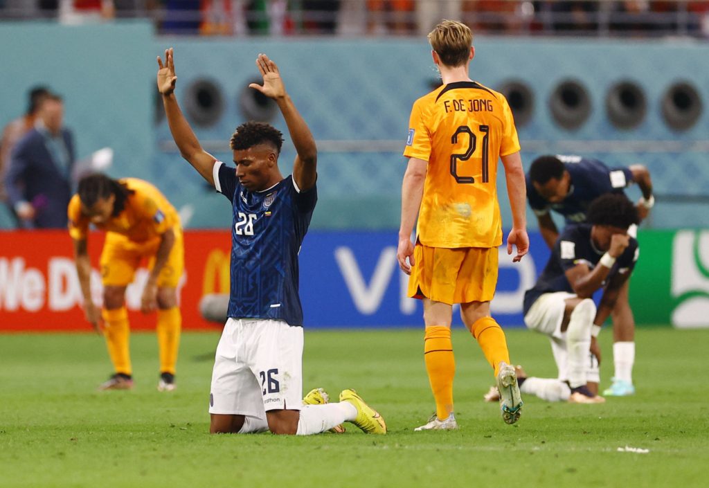 رويترز/ التعادل يحسم موقعة الأكوادور وهولندا في كأس العالم