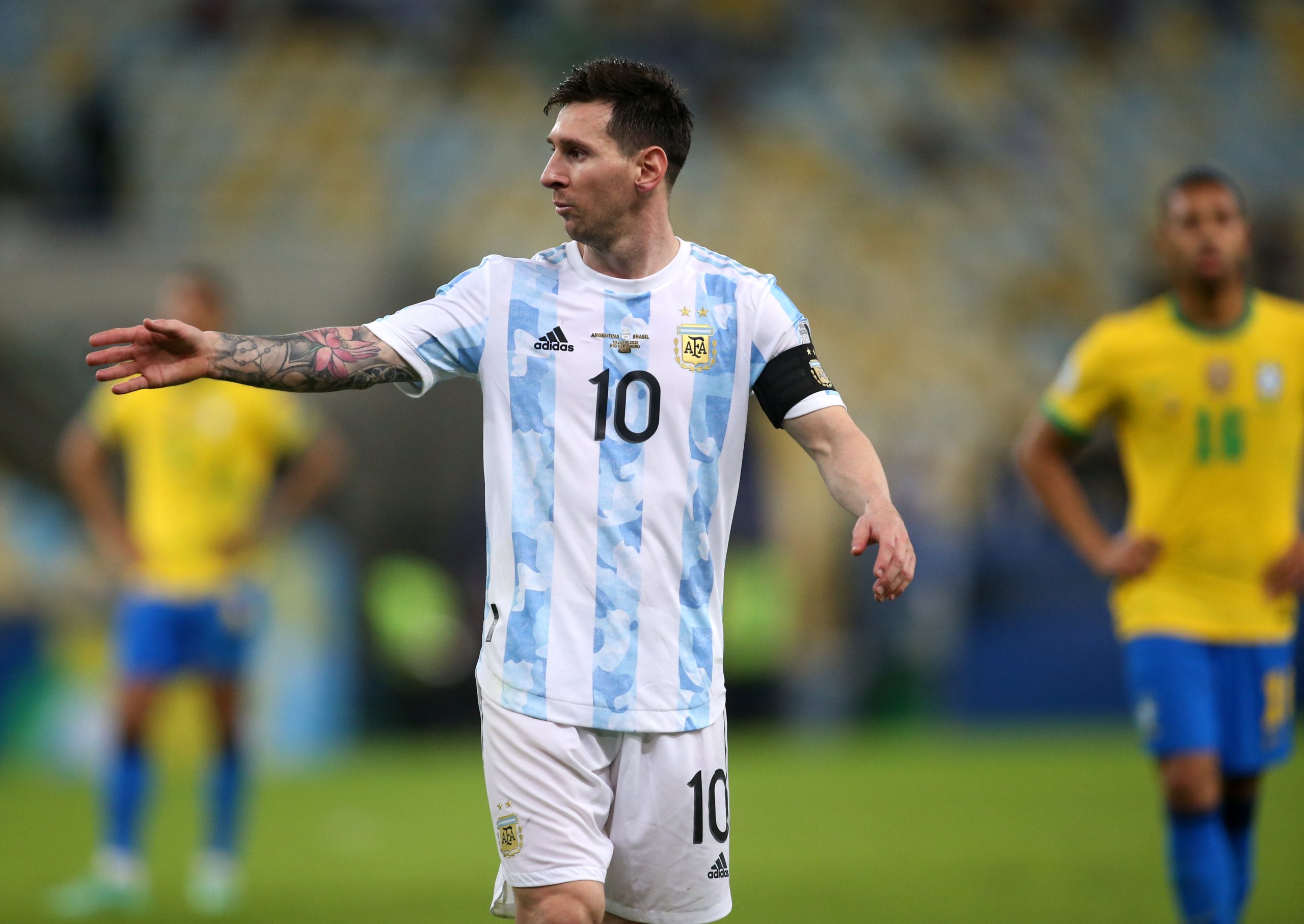 فيديو ميسي ولاعبي الأرجنتين - gettyimages