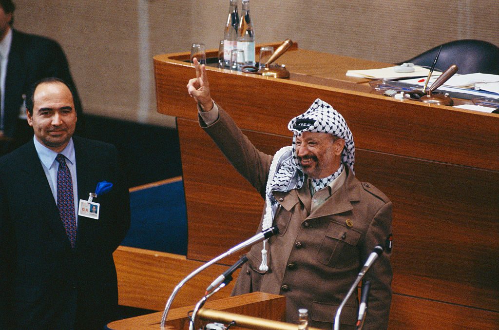 وفاة ياسر عرفات