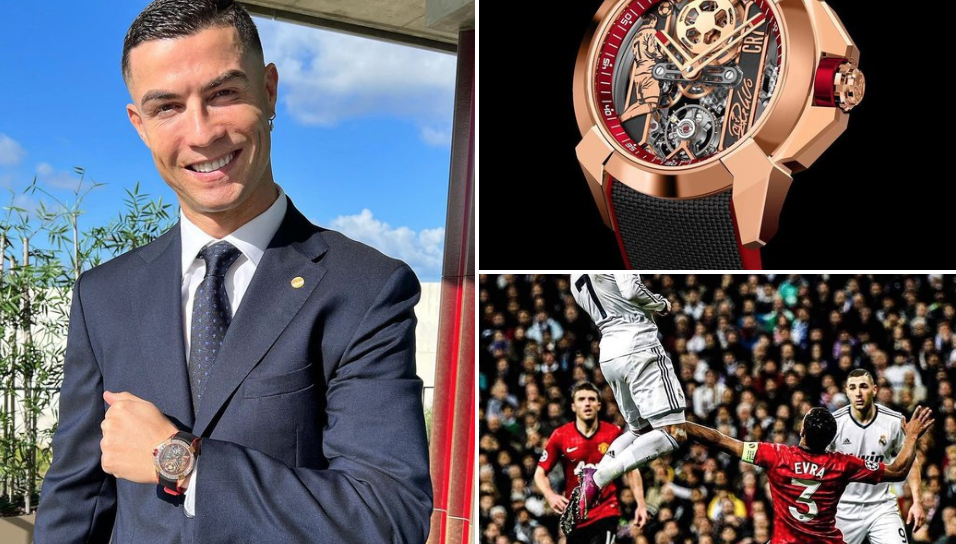هل هي انتقام مُدبّر من مانشستر يونايتد؟ السر وراء تصميم ساعات كريستيانو رونالدو الجديدة