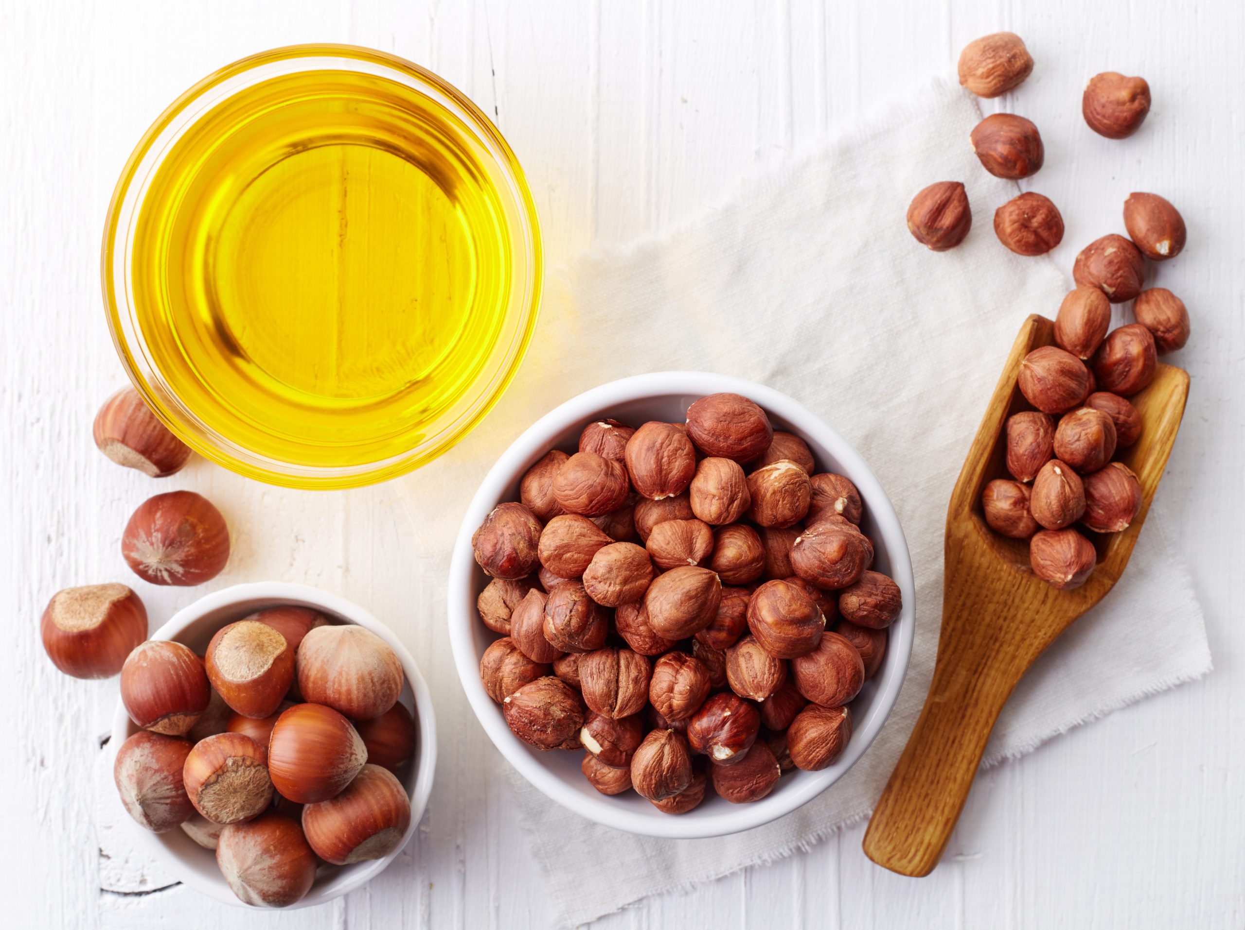 زيت البندق|shutterstock