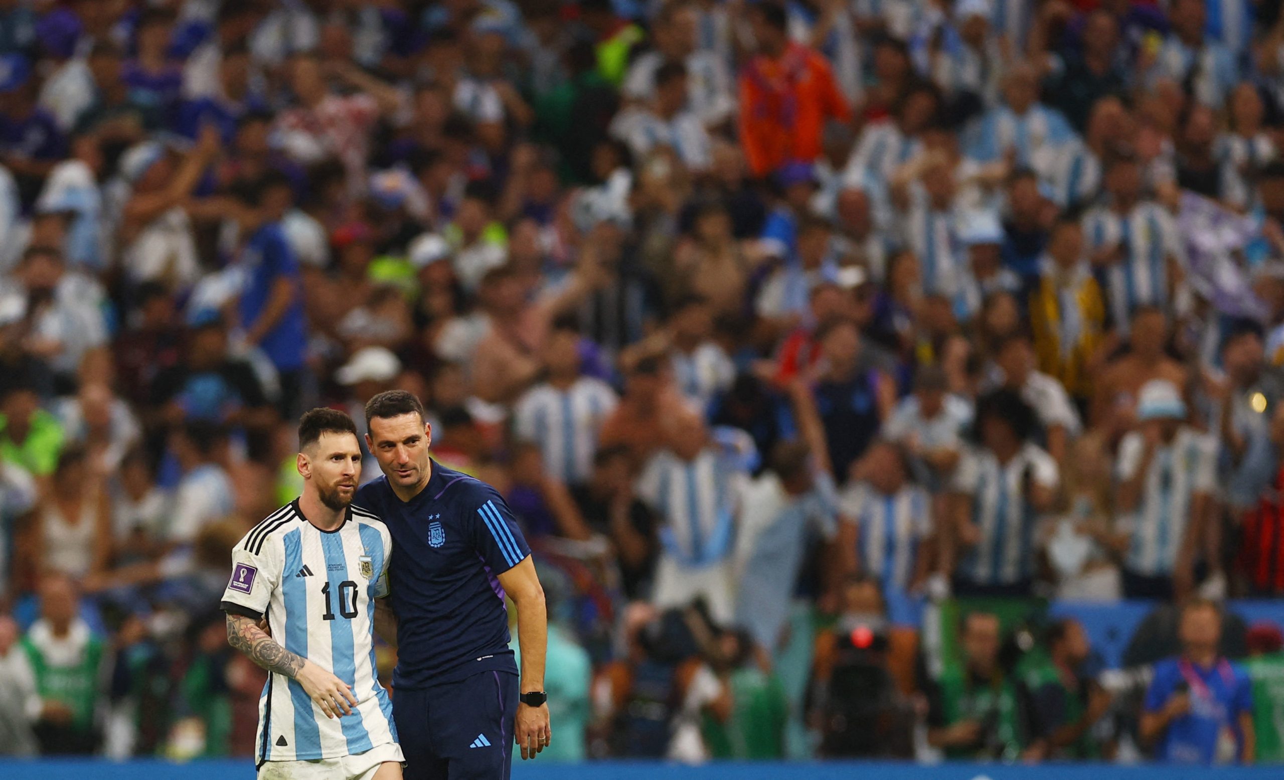 سكالوني متحدياً بالثأر من هزيمة مونديال 2018: الأرجنتين تعرف كيف يمكنها إلحاق الضرر بكرواتيا